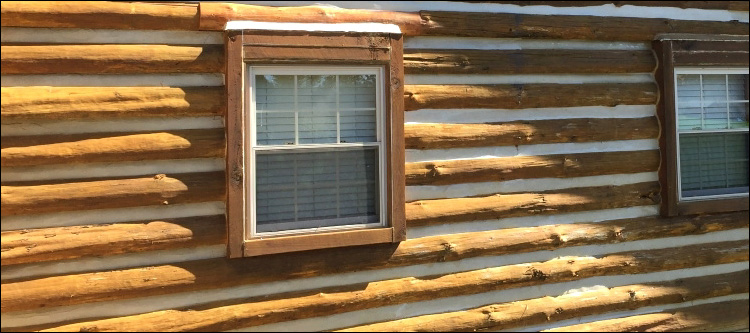 Log Home Whole Log Replacement  Bradford, Ohio