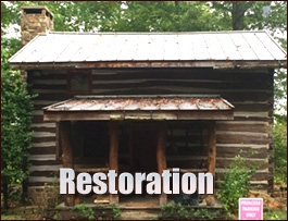 Historic Log Cabin Restoration  Darke County, Ohio